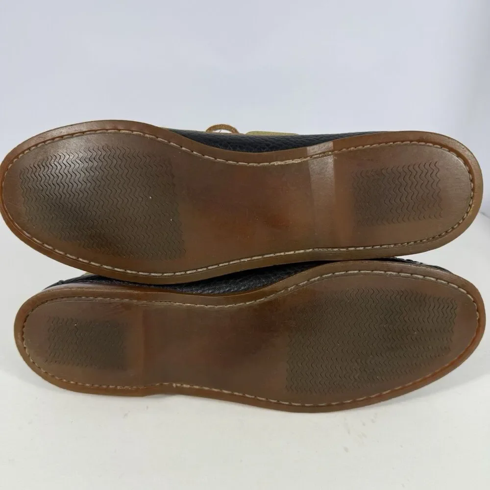 Dooney & Bourke Vintage Regatta Leather Boat Shoes Size 11.5 (?)